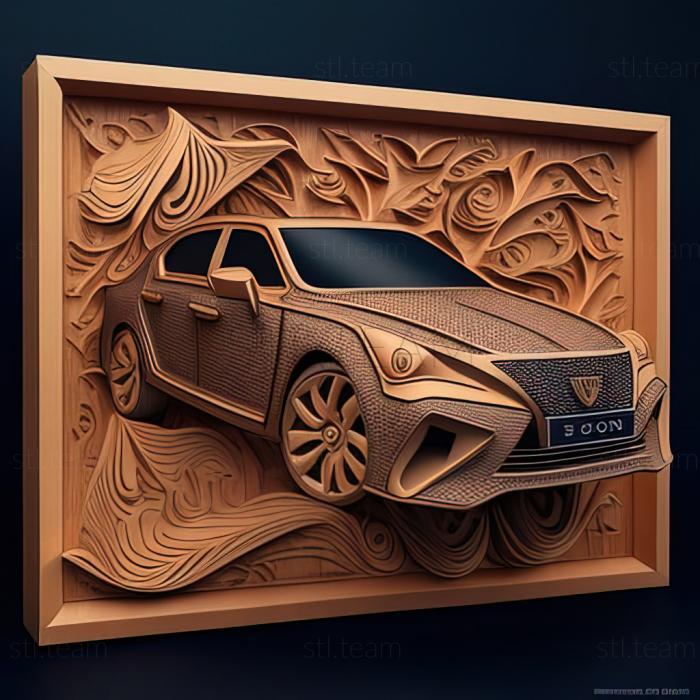 3D model Lexus LS (STL)